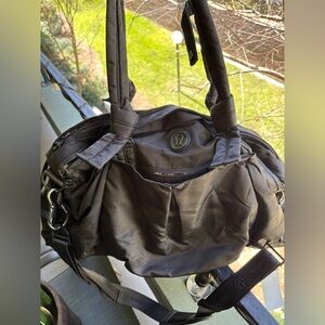 Lululemon Black Duffel Bag